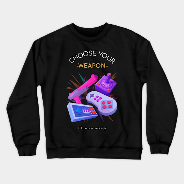 Deathmatch Crewneck Sweatshirt by Precious Elements